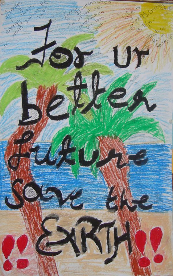 For your better future save the Earth